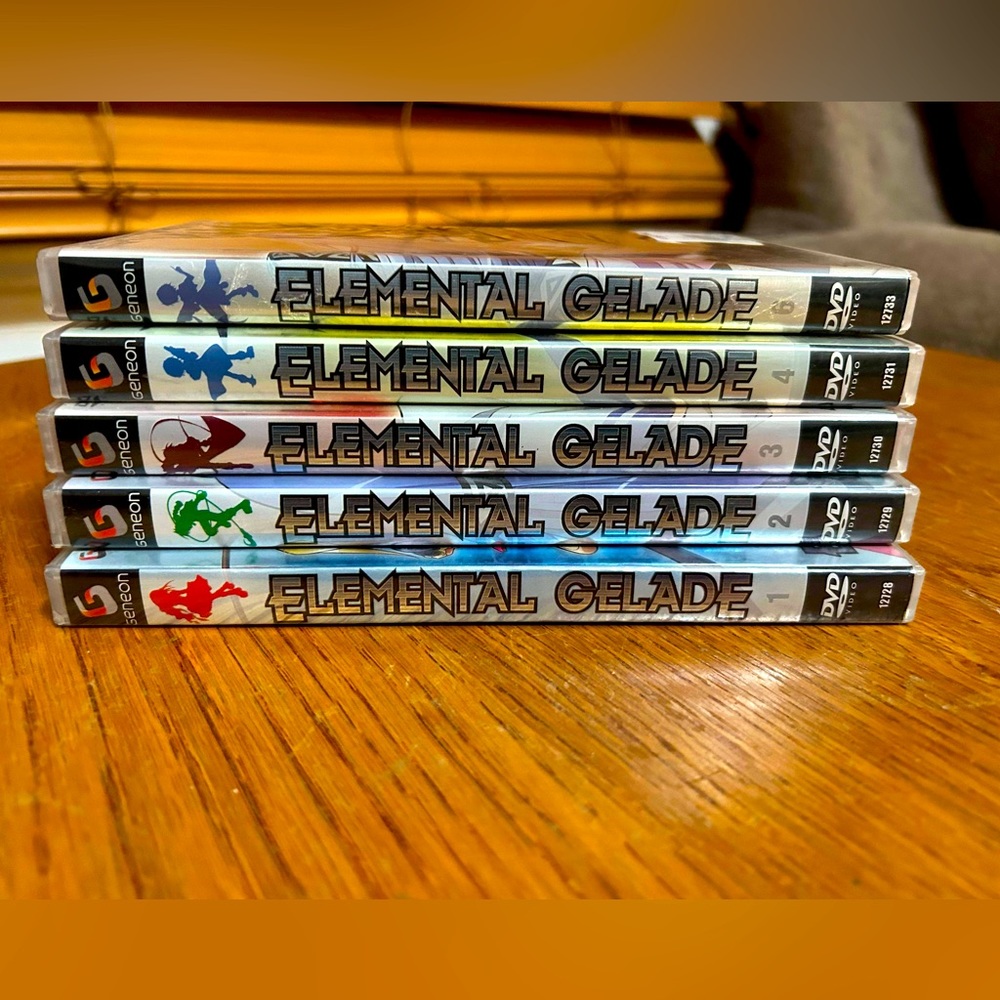 5 - Elemental Galade DVDS. As Is. All work.